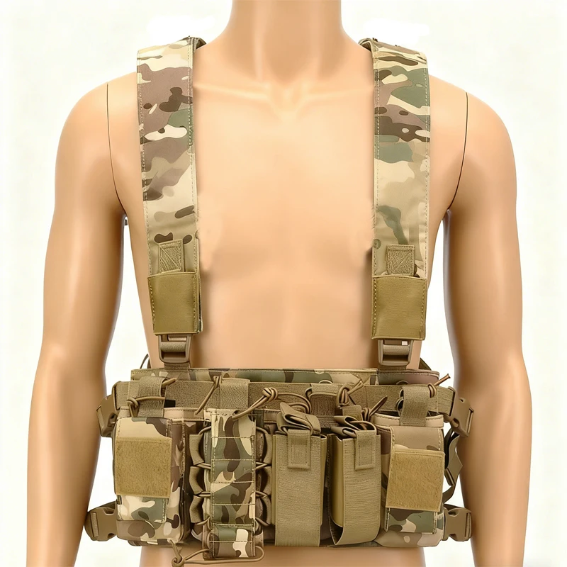 Chaleco táctico D3 CS MOLLE ripstop para airsoft y outdoor - imagen 3