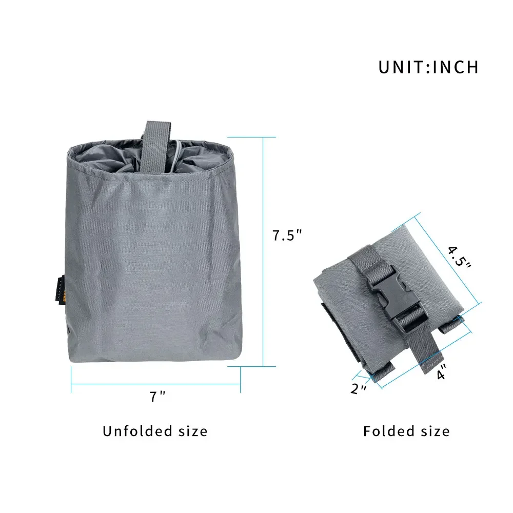 Bolsa táctica MOLLE de cintura – EDC para outdoor y caza - imagen 2
