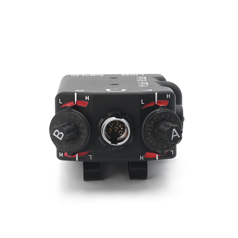 PTT metálico doble canal CNC profesional para radio AMP C3 táctico - imagen 5