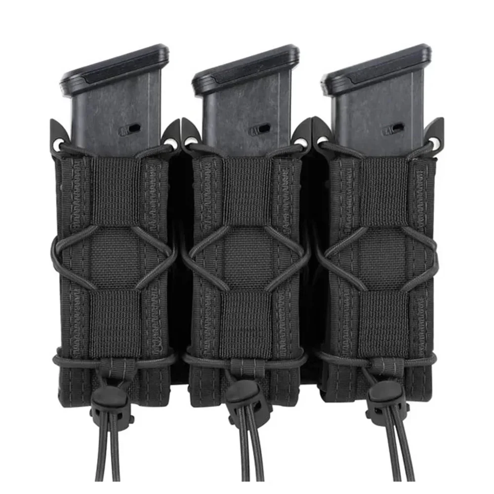 Bolsa Molle para cargadores de pistola, EDC con linterna y cuchillo - imagen 3