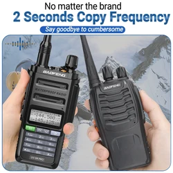Baofeng UV-9R Pro walkie talkie IP68 impermeable multibanda AM/FM