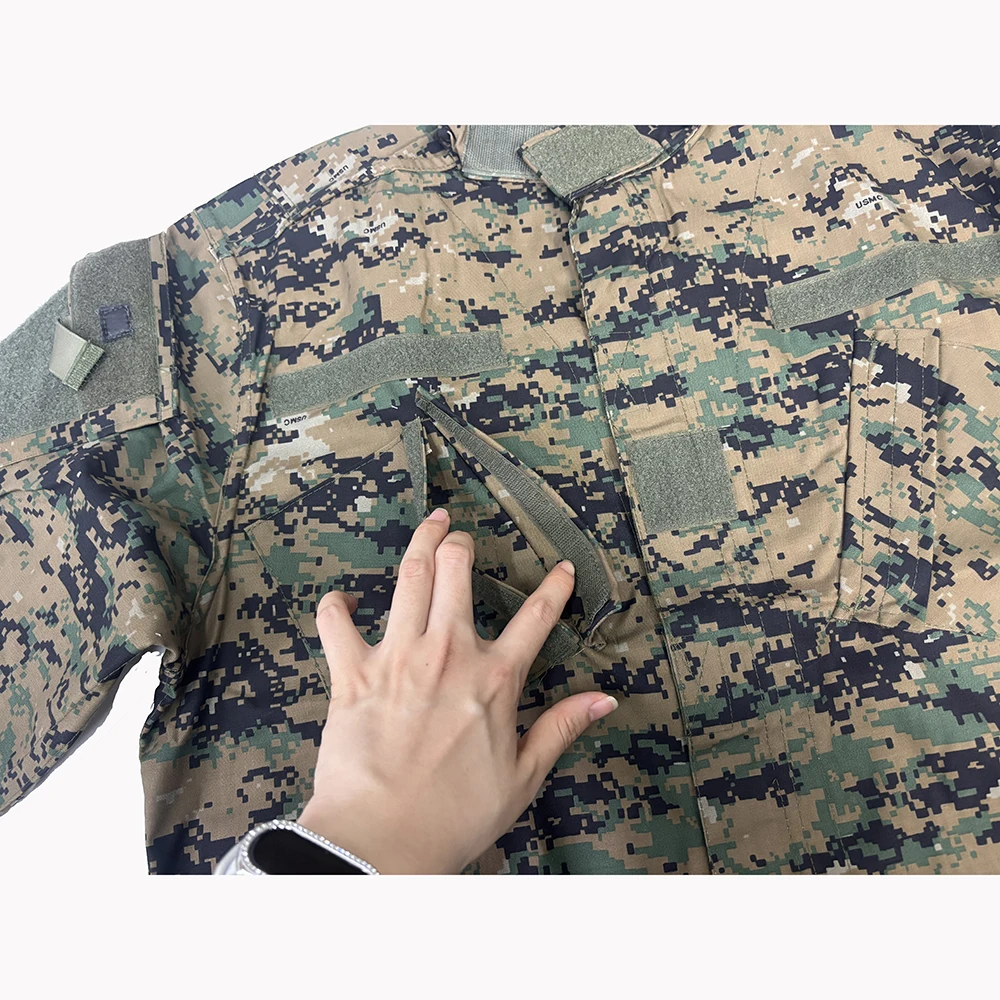 Traje camuflaje digital selva US – Entrenamiento y exterior - imagen 4
