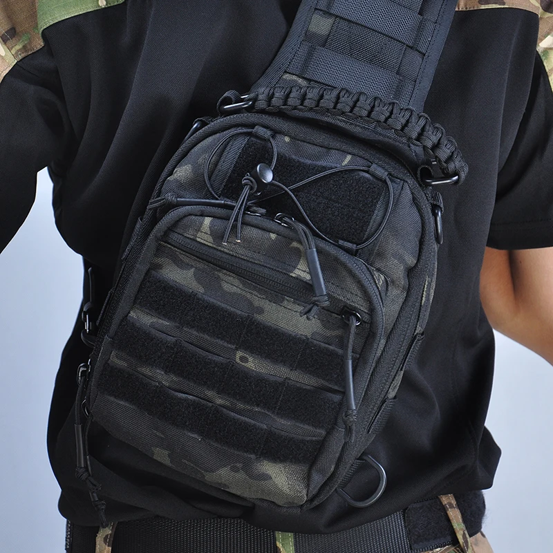 Bolso táctico de pecho MOLLE impermeable – Caza y senderismo - imagen 5