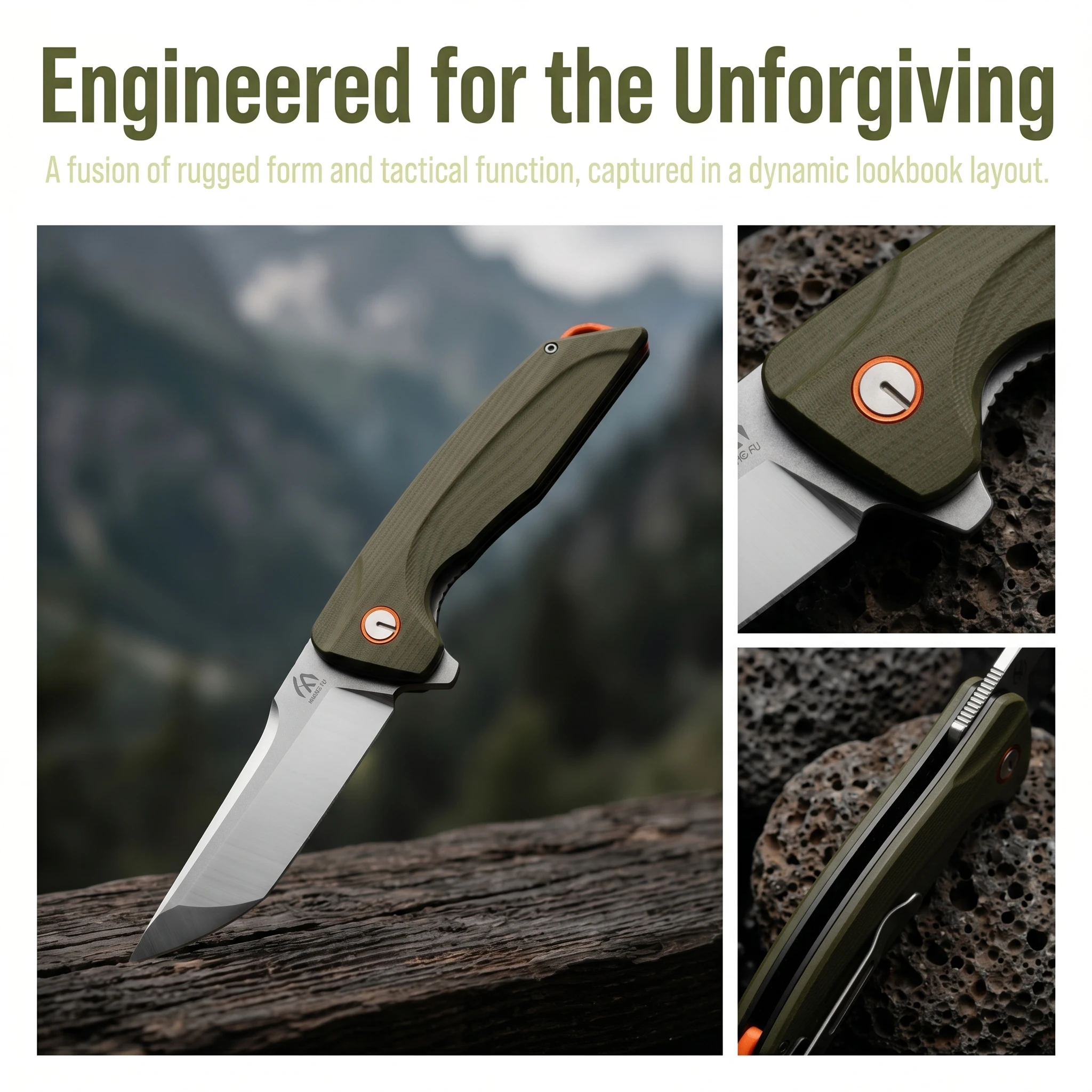 Cuchillo plegable táctico multifunción para exteriores y regalo - imagen 2
