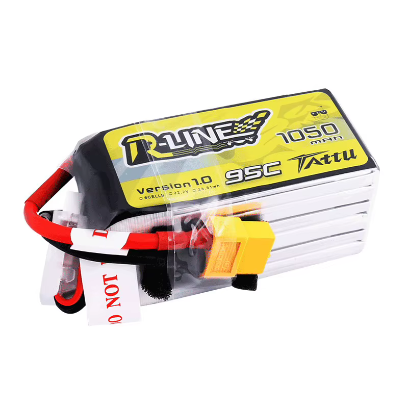 Tattu R-Line 6S 1050mAh 95C Batería Lipo para Drones FPV - imagen 5