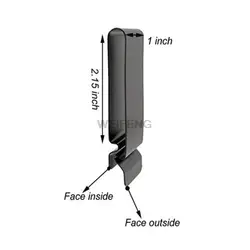 Clip de cinturón metálico táctico para funda de pistola EDC multiusos