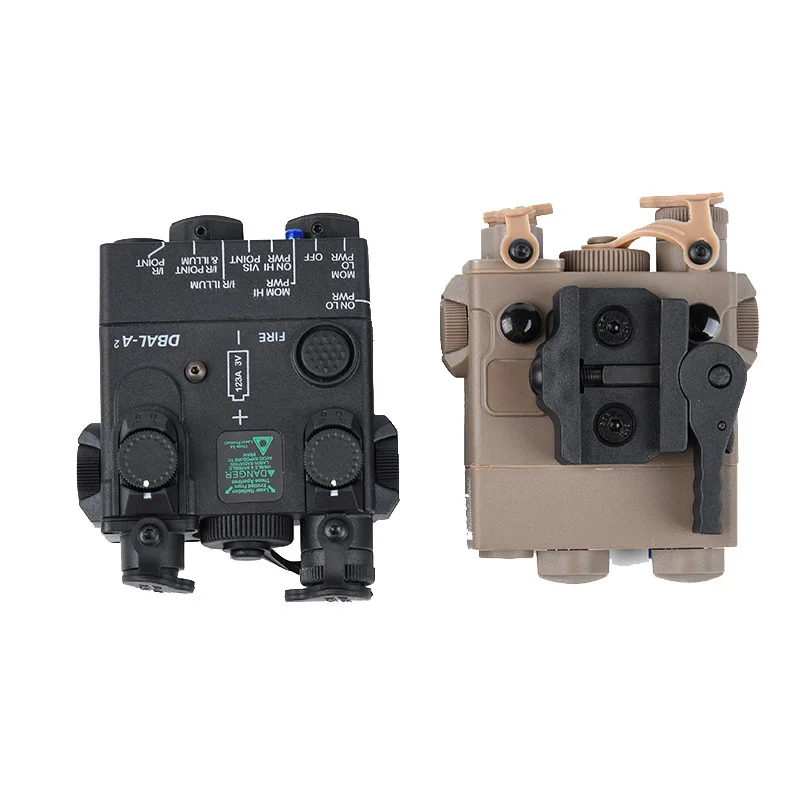DBAL A2 caja láser táctica Airsoft simulada con riel Picatinny - imagen 2