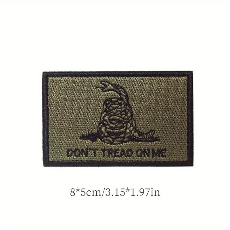 Parche táctico Velcro Don't Tread On Me Molle - imagen 3