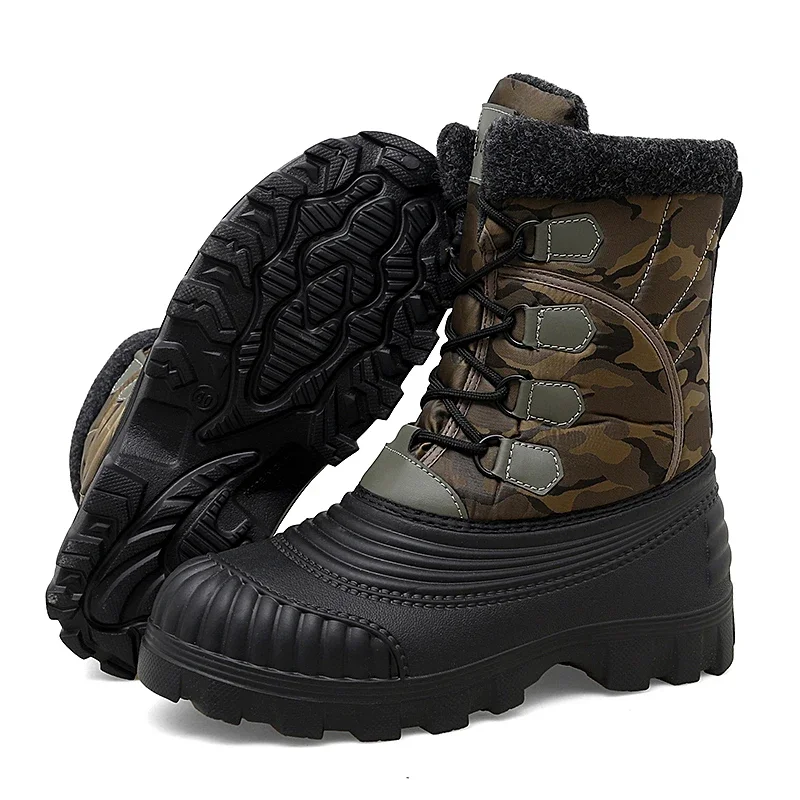 Botas de caza impermeables camuflaje ripstop térmicas hombre - imagen 2