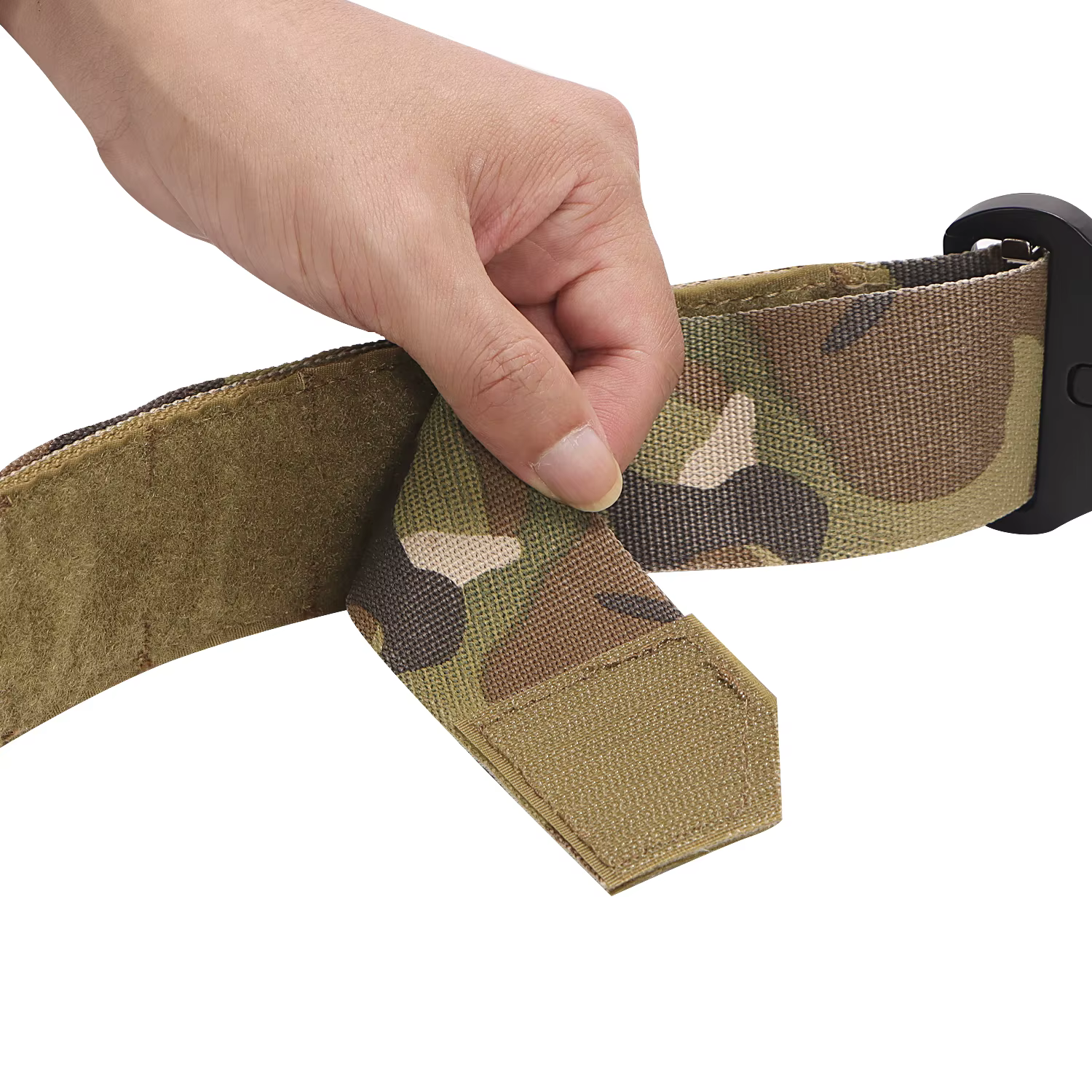 Cinturón táctico MOLLE con hebilla de liberación rápida - imagen 5