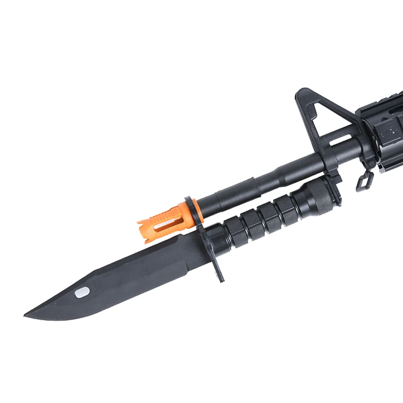 Cuchillo táctico de goma daga entrena juegos CS – Bayoneta exterior