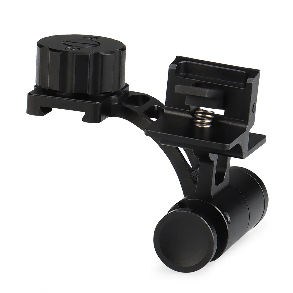 Vista del adaptador de brazo en J para montaje de monocular NVM-14