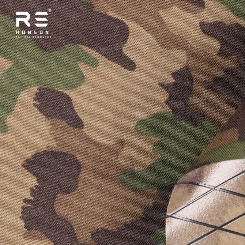 Tejido táctico camuflaje suizo 500D Nylon X-PAC impermeable - imagen 4