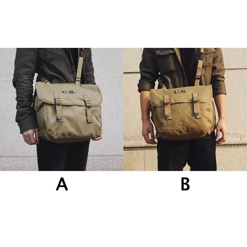 Mochila táctica M1936 estilo EE. UU. bandolera senderismo, caza
