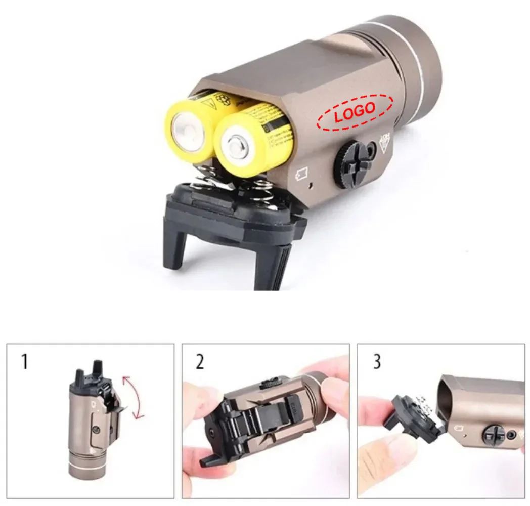 Linterna táctica TR-1 LED de 800 lúmenes con modo estroboscópico - imagen 2