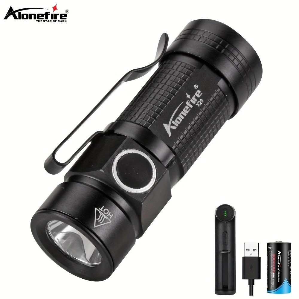 XPG Linterna LED táctica portátil para senderismo y pesca