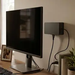 Placa soporte acrílica para gestión de cables con montaje fijo