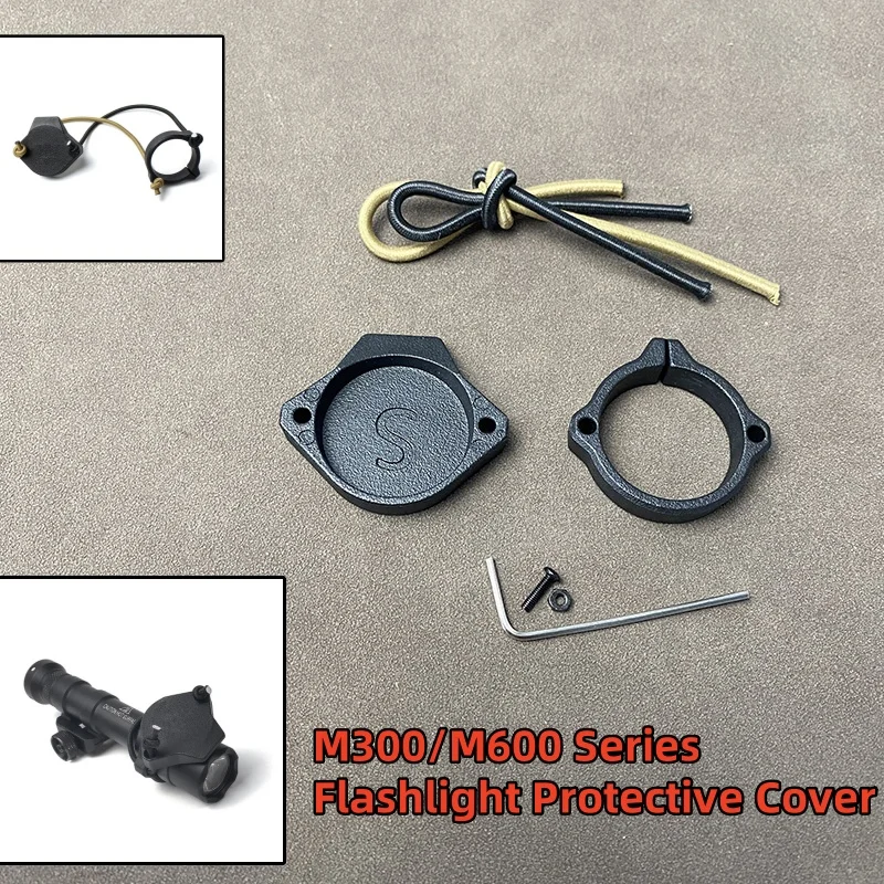 Tapa de luz protectora de lente para linterna táctica Modlite - imagen 3