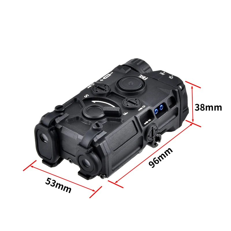 Batería simulada para Airsoft - caja 20mm riel, cosplay - imagen 5