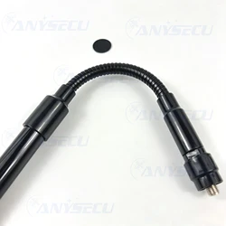 Antena táctica flexible de cuello de ganso VHF/UHF para walkie-talkie