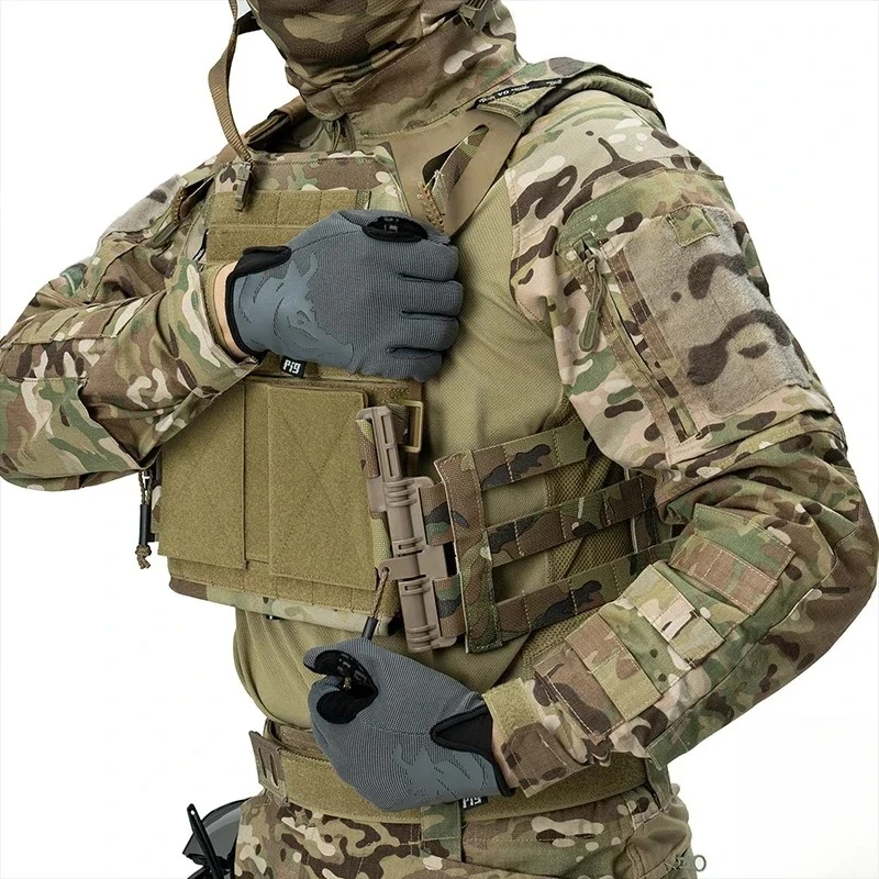 Chaleco táctico JPC2.0 MOLLE con liberación rápida y cremallera - imagen 3
