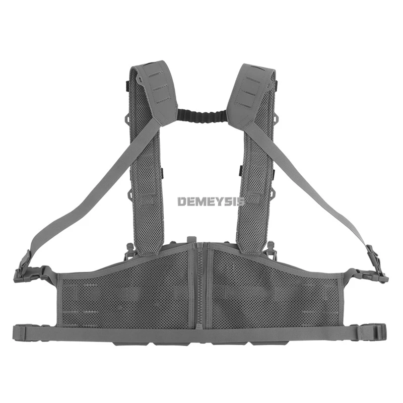 Chaleco táctico de desmontaje rápido, MOLLE para airsoft y paintball - imagen 4