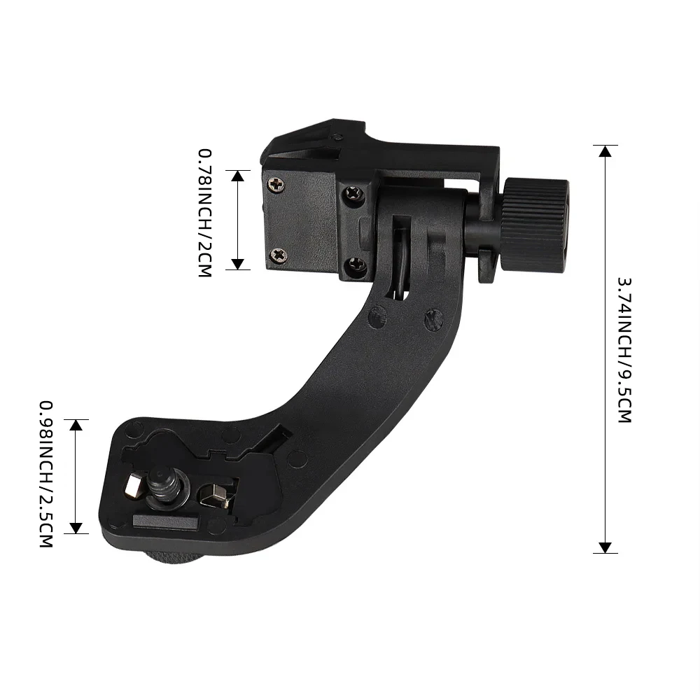 BOOIU J Arm Adapt Montura PVS-14 para Casco Nocturno - imagen 4