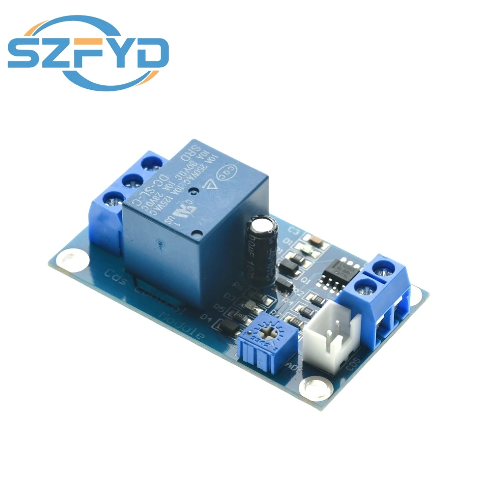 Módulo relé de luz con sensor fotorresistor automático para circuito