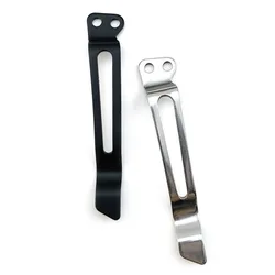 Cuchillo táctico con acero damasco y clip de bolsillo negro/blanco