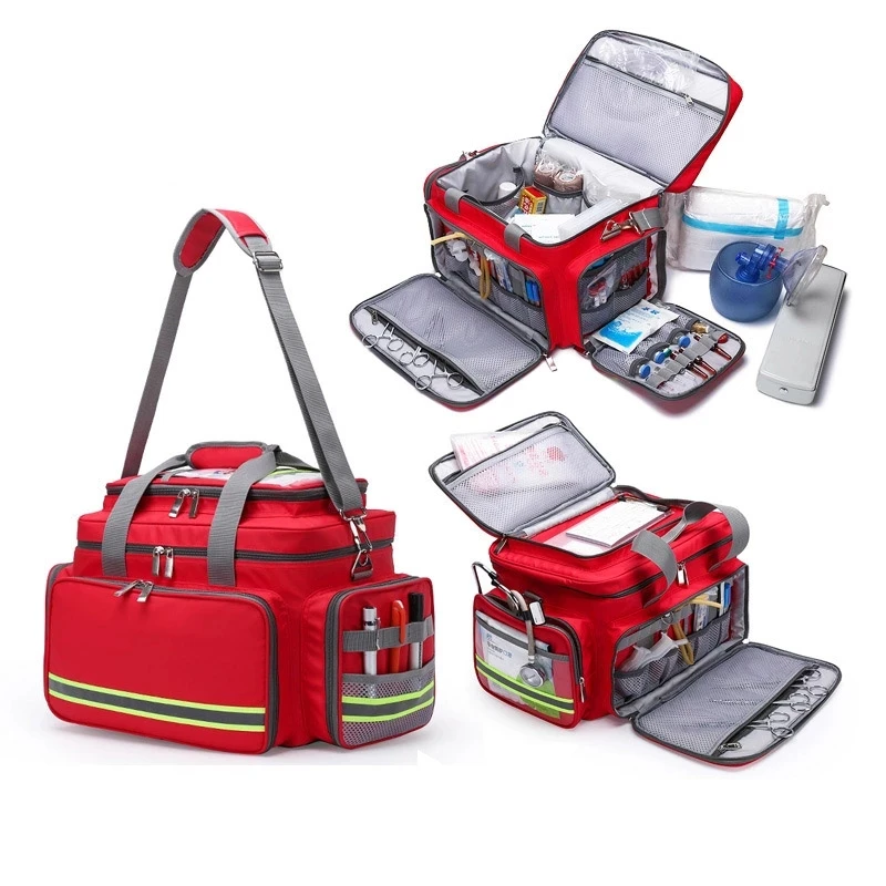 Bolsa táctica de primeros auxilios impermeable reflectante Oxford - imagen 2