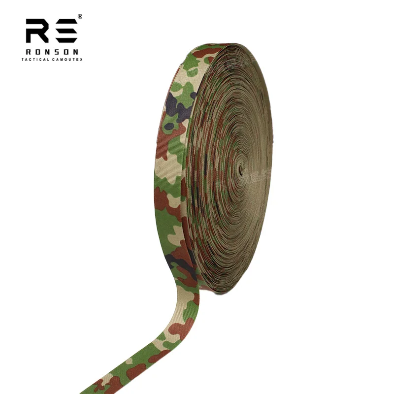 Cinta de ribete táctico camuflaje de nailon ignífugo resistente - imagen 2