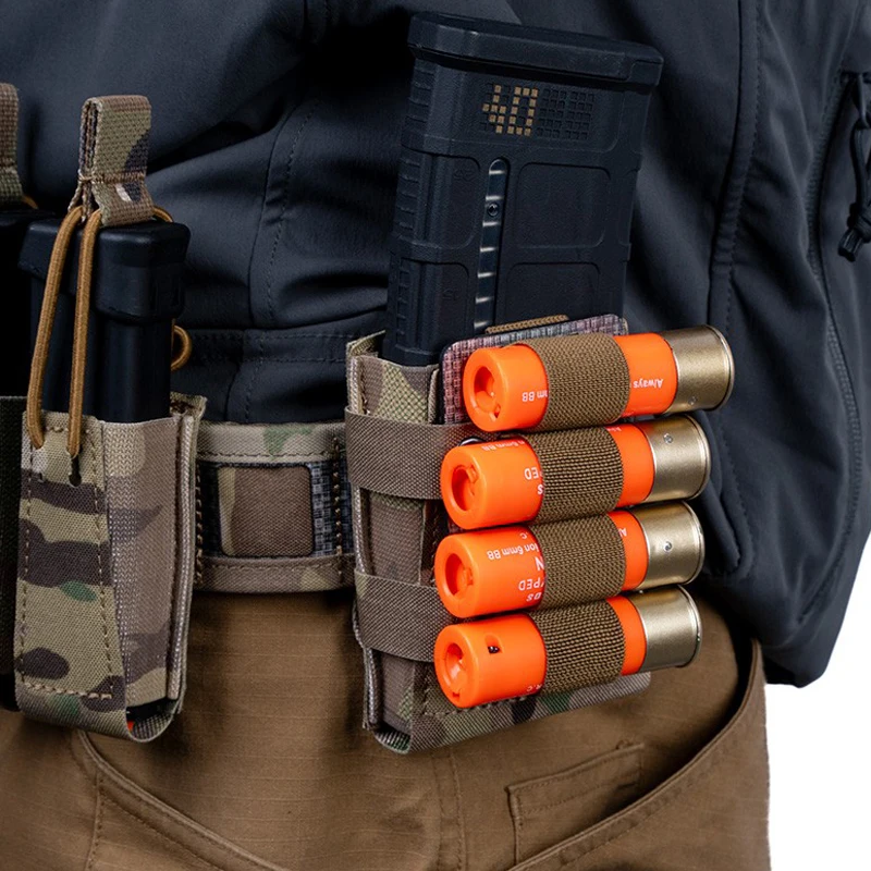 Funda táctica para cargador ST 5.56 ligera con soporte herramientas - imagen 4