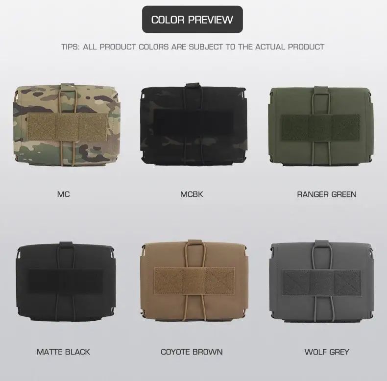Bolsa Molle acoplada a mochila