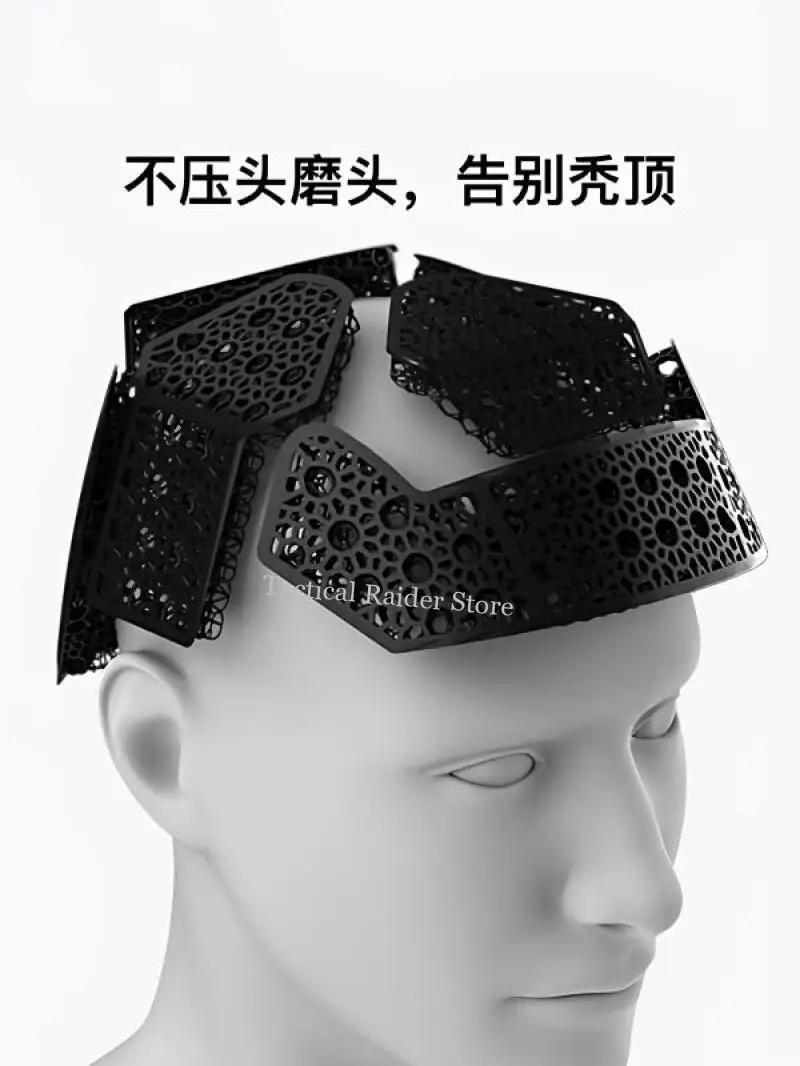 Casco táctico de polímero con forro acolchado transpirable y elástico - imagen 4