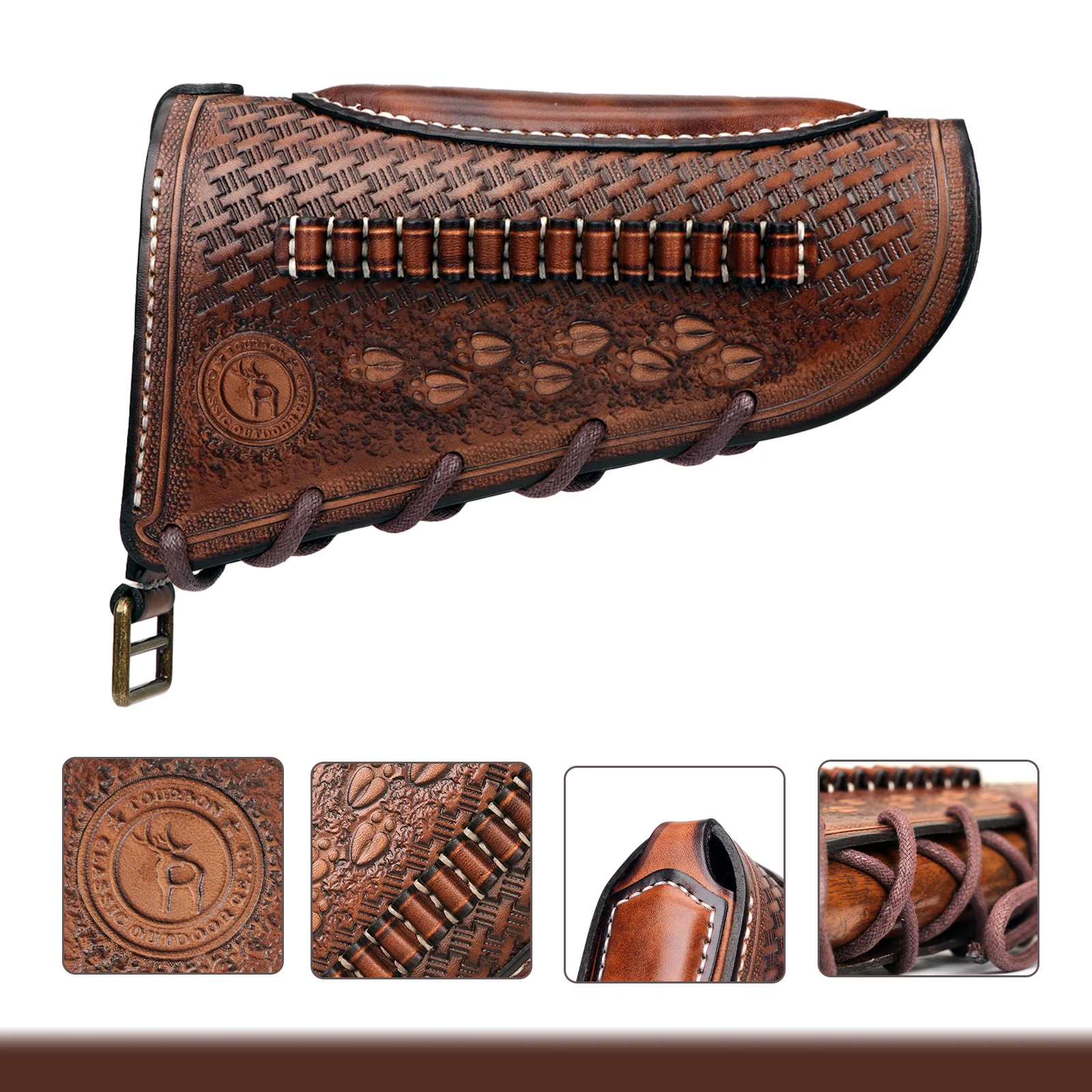 Tourbon funda elevadora mejilla rifle compatible rimfire - imagen 4