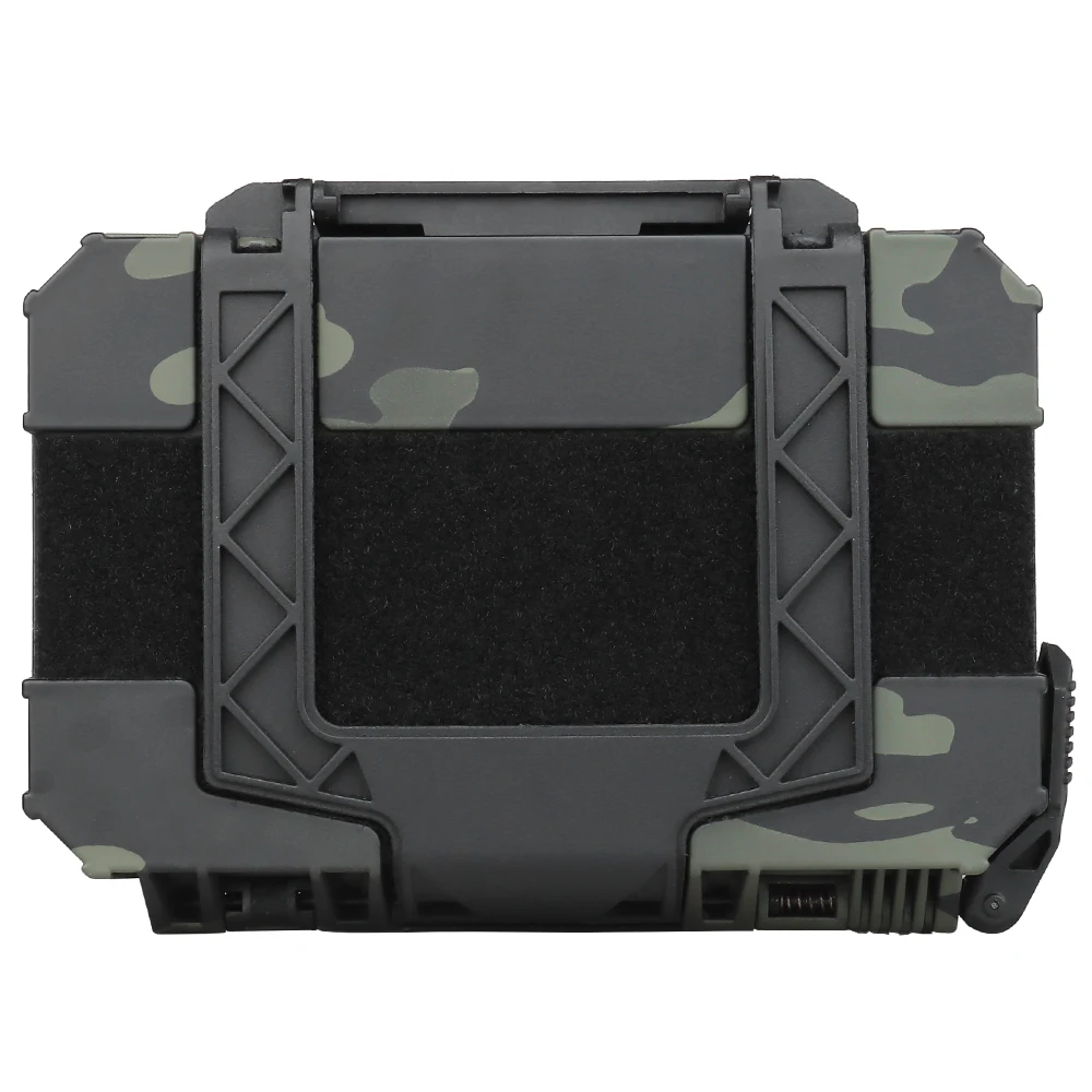 Caja táctica MOLLE de ABS, rígida e impermeable con Velcro - imagen 2