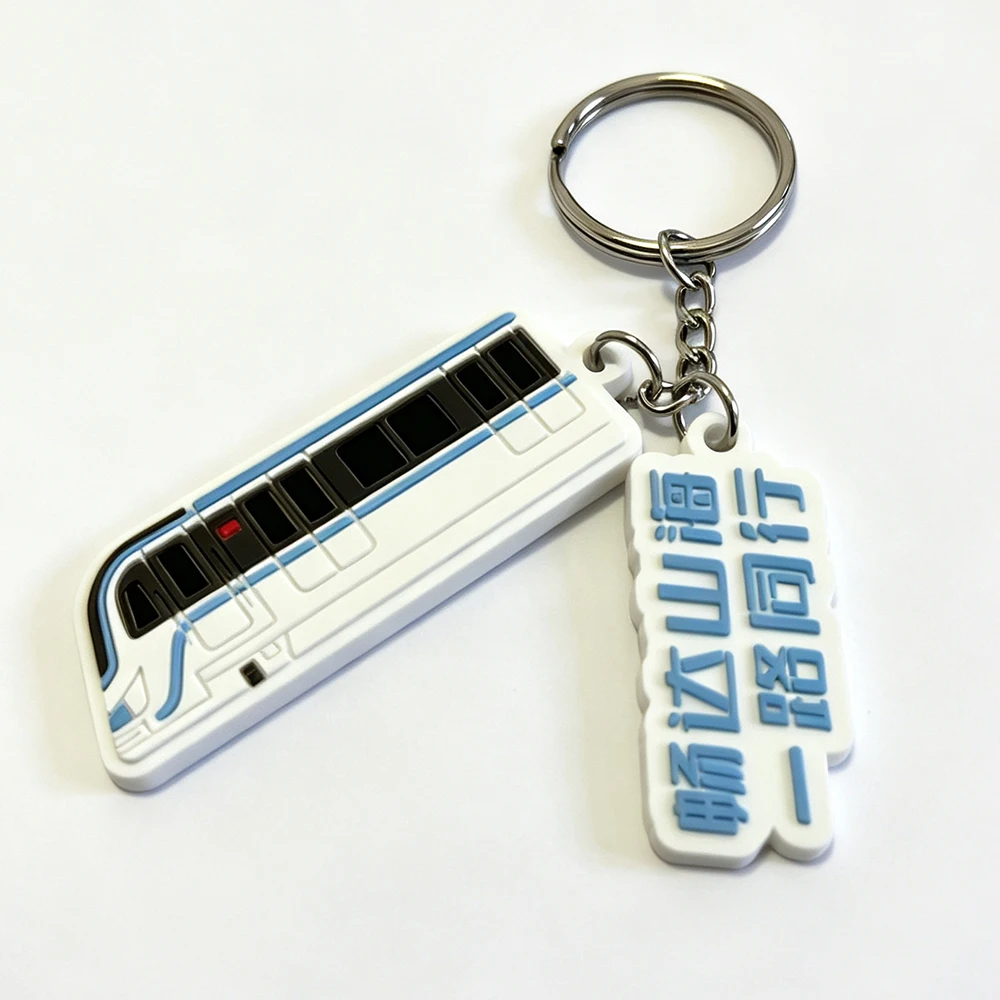 Llavero de PVC personalizable 3D para empresas - imagen 5