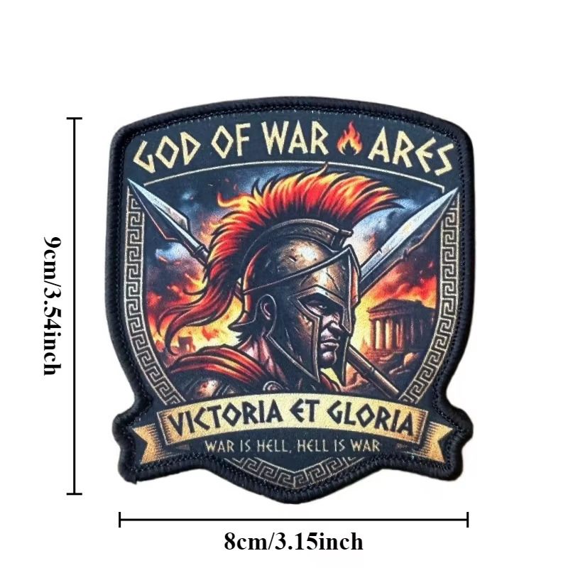 Ares parche táctico militar con gancho y bucle impresión divertida - imagen 4