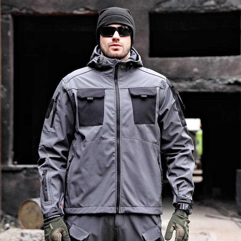 Invader chaqueta táctica de concha suave para otoño e invierno - imagen 2