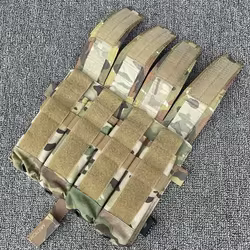 Portacargador M4 Multicam táctico MOLLE frontal desmontable