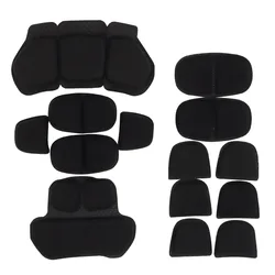 Almohadillas interiores casco táctico suaves transpirables caza Airsoft