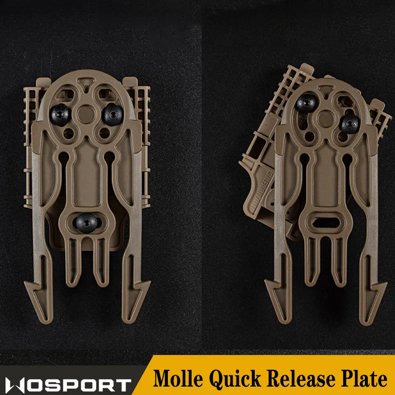QLS 19 Adaptador de Placa con Liberación Rápida MOLLE para Chest Rig - imagen 4