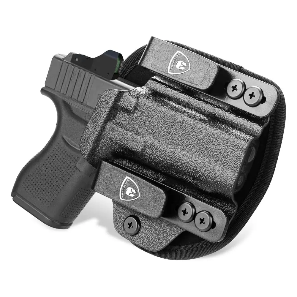 Funda híbrida Kydex y nailon vista frontal