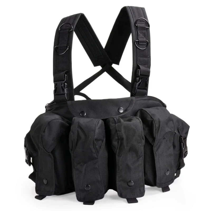 AK-47 Chest Rig Molle - Chaleco táctico portarrevistas - imagen 2