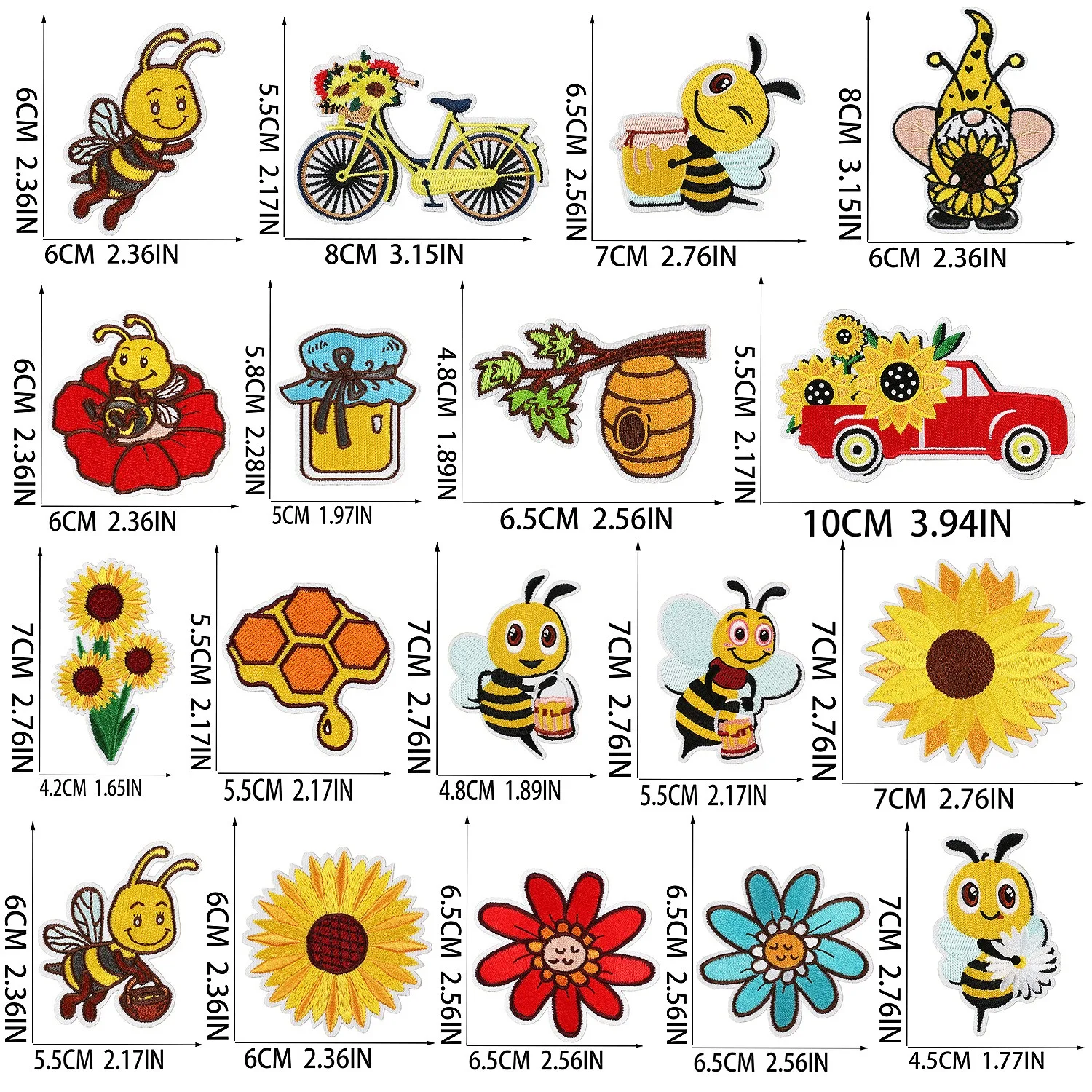 Parche decorativo para aplicar en prendas