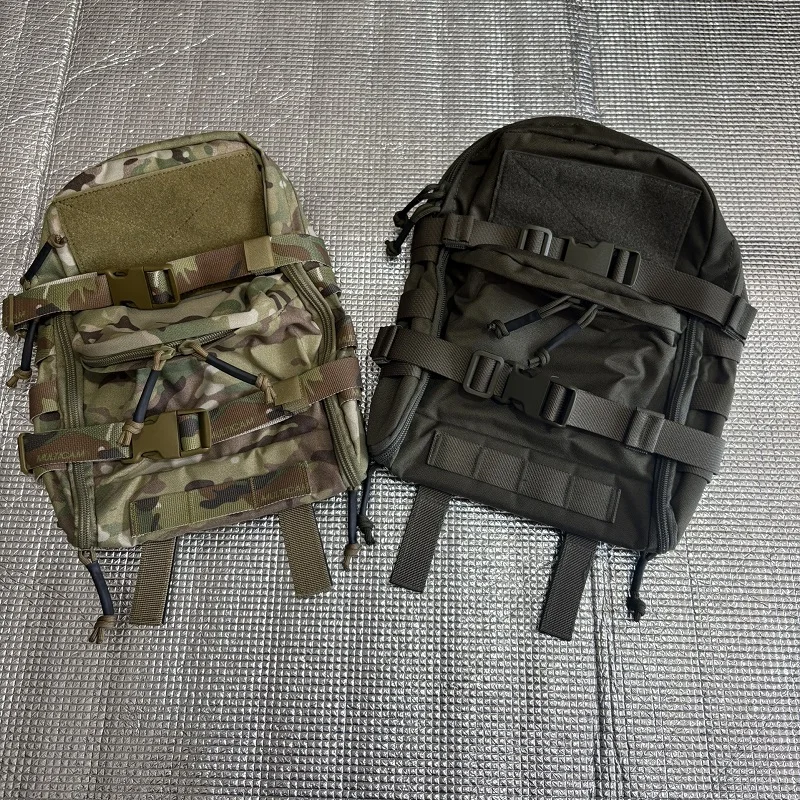 Bolsa táctica de pecho MOLLE ligera con depósito de agua práctica
