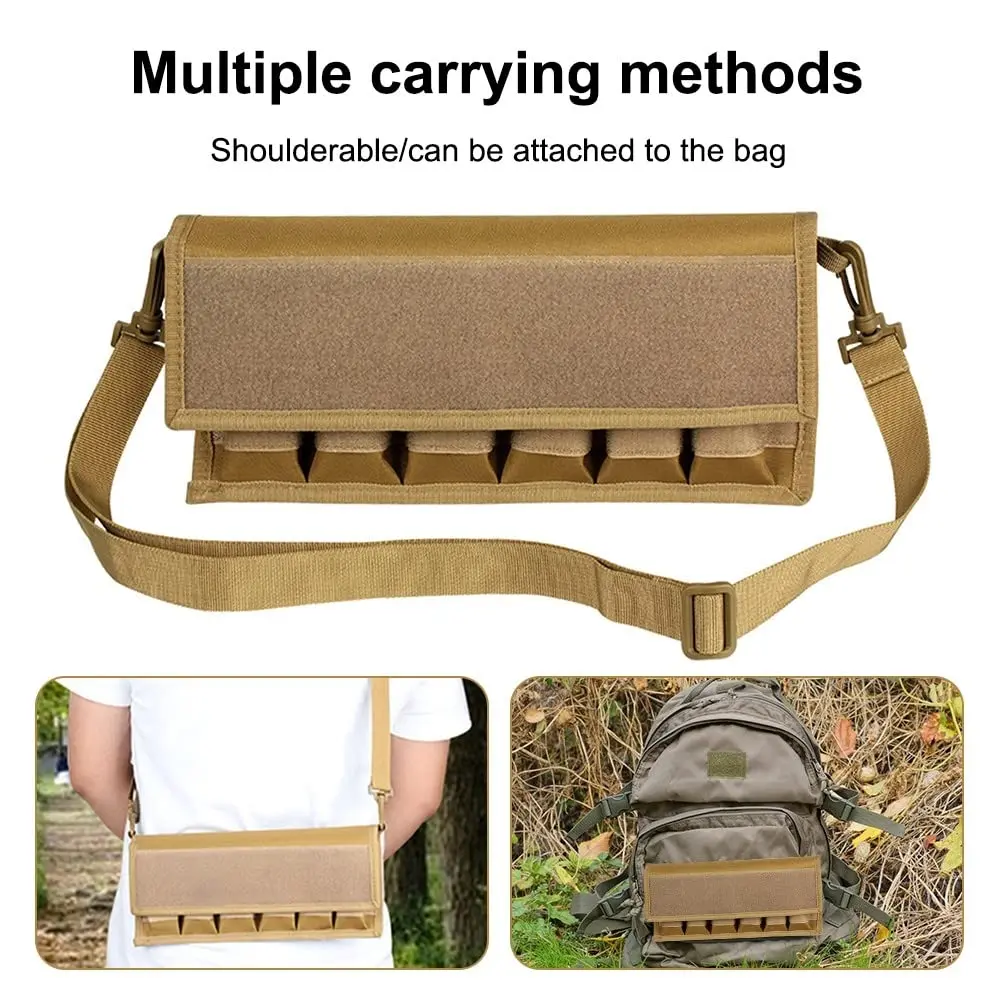 Bolsa táctica MOLLE para cargadores de pistola, correas ajustables - imagen 5