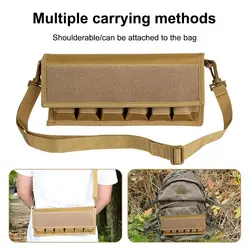 Bolsa táctica MOLLE para cargadores de pistola, correas ajustables