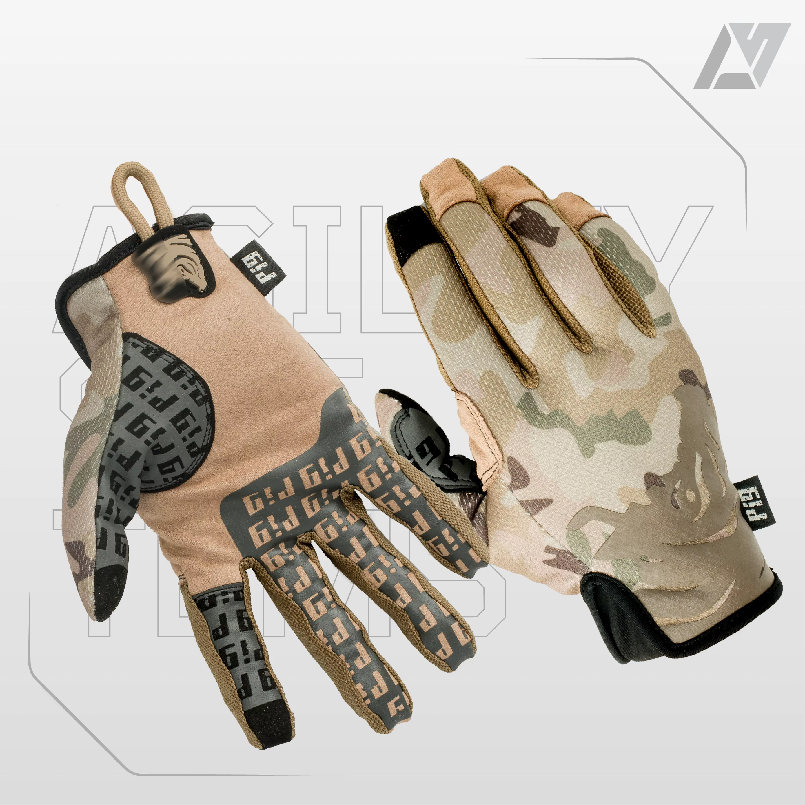 Guantes tácticos Delta estilo PIG FDT tacto pantalla táctil transpirable - imagen 4