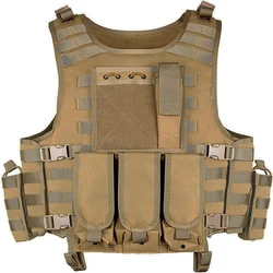 Chaleco Táctico con Hebilla – Ligero para Airsoft, Caza y Outdoor